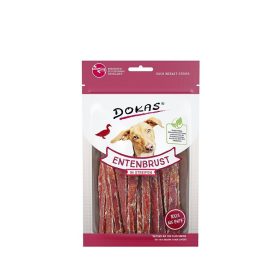   Dokas szárított kacsamell csíkokban jutalomfalat kutyáknak 70g