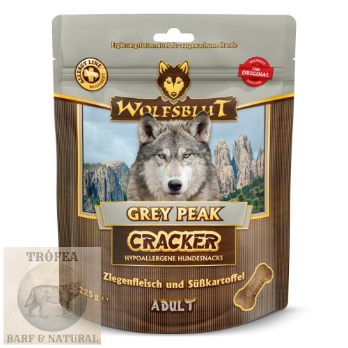 Wolfsblut Grey Peak Cracker - kecske édesburgonyával 225g