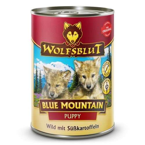 Wolfsblut Blue Mountain Puppy - vad édesburgonyával 395g