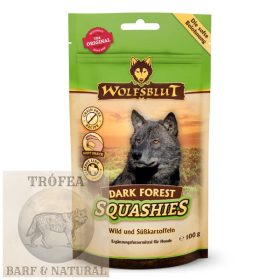   Wolfsblut Dark Forest Squashies Vad Édesburgonyával Snack kutyáknak 100 g