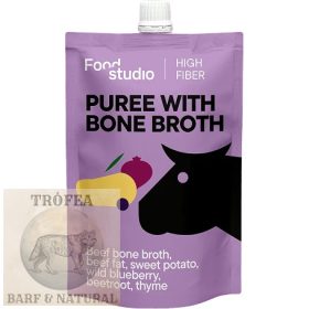   Food Studio püré marha csontlével, céklapéppel, vad áfonyával és édesburgonyával 150ml