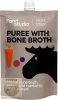Food Studio püré jávorszarvas csontlével, vad tőzegáfonyával, fekete ribizlivel és sárgarépával 150ml