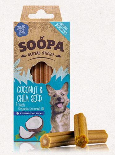 SOOPA Dental Sticks - kókusszal és chia maggal 100 g