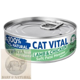   Cat Vital konzerv mousse báránnyal és csirkével felnőtt macskáknak 85g