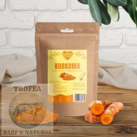 100% Kurkuma por kutyáknak 100 g, BARF LOVE