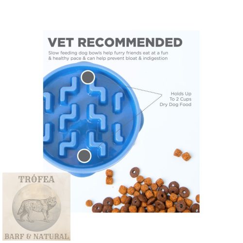 Fun Feeder Slo Bowl M, kék