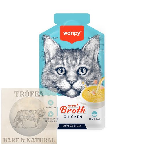 Wanpy CAT Meat Broth Chicken 50 g
