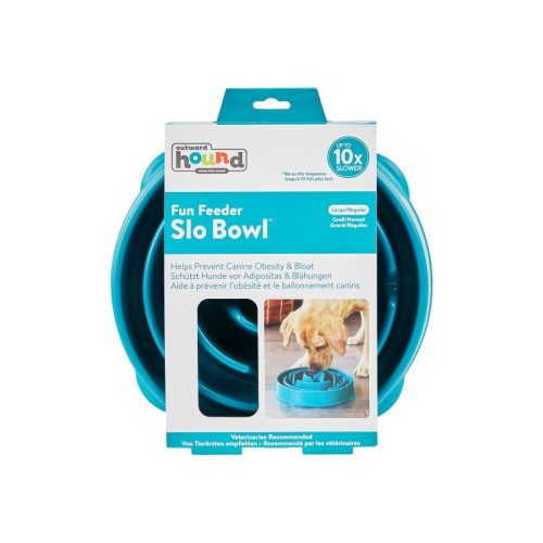 Fun Feeder Slo Bowl L, türkiz