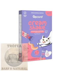   RECORD CREAM SHAKE URINARY CARE Funkcionális Jutalomfalat Macskáknak Marhás 7x12 g