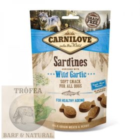   Carnilove Dog Jutalomfalat Semi Moist Sardines&wild garlic - Szardínia medvehagymával 200g
