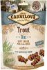 Carnilove Dog Jutalomfalat Semi Moist Trout&dill - Pisztráng kaporral 200g