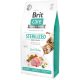 Brit Care Cat STERILISED - URINARY HEALTH CSIRKE Hipoallergén, Gabonamentes 2kg