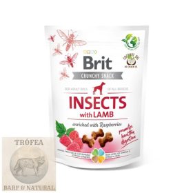   Brit Care Dog Crunchy Cracker Insects with Lamb and Raspberries 200g