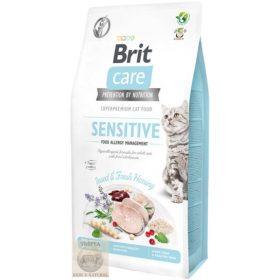   Brit Care Cat SENSITIVE ALLERGY MANAGEMENT ROVAR ÉS FRISS HERING 2kg