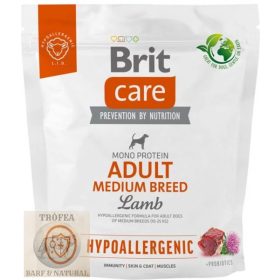 Brit Care Hipoallergén Adult Medium Breed Lamb & Rice 1kg