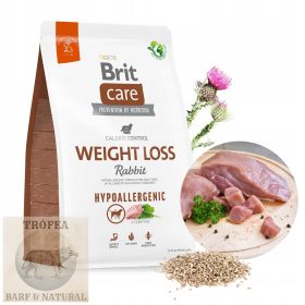 Brit Care Weight Loss Hipoallergén NYÚL & RIZS 3kg
