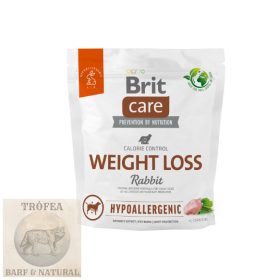   Brit Care Hipoallergén Weight Loss Nyúl & Rizs Hipoallergén 1kg