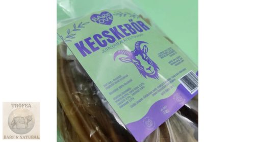 Szárított kecskebőr kutyáknak 100 g (szagtalan), BARF LOVE