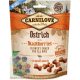 Carnilove Dog Jutalomfalat Crunchy Ostrich&blackberries - Strucchús szederrel 200g