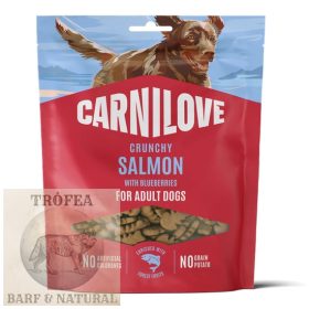   Carnilove Dog Jutalomfalat Crunchy Salmon&blueberries - Lazac áfonyával 200g