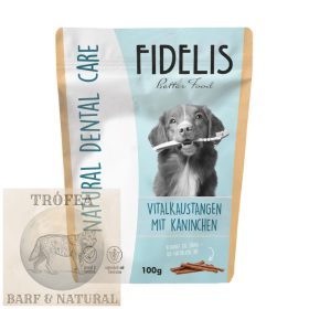 Fogtisztító stick nyúlhússal 150g - FIDELIS / SANA