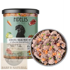   Kacsa főtt menü édesburgonyával, körtével és áfonyával 400g - FIDELIS