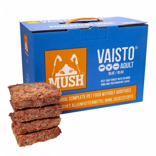 Mush Blue Marha-Pulyka-Lazac barf komplett menü 10kg, Farkaskonyha