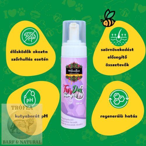 Whizzopet Furdex kutyasampon érzékeny bőrre 200ml