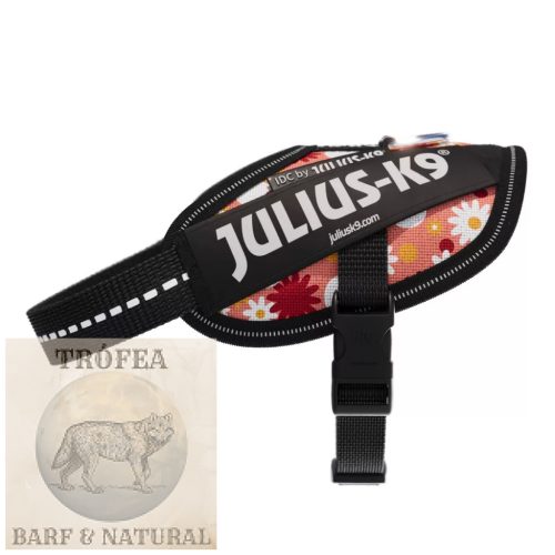 IDC® Kutyahám - Rózsaszín virágos, 0,8 – 3 Kg-os kutyák számára – 3XS / Baby 1  