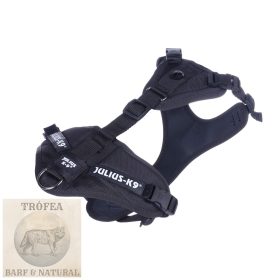 JK9® Mantrailing hám - fekete L-XL