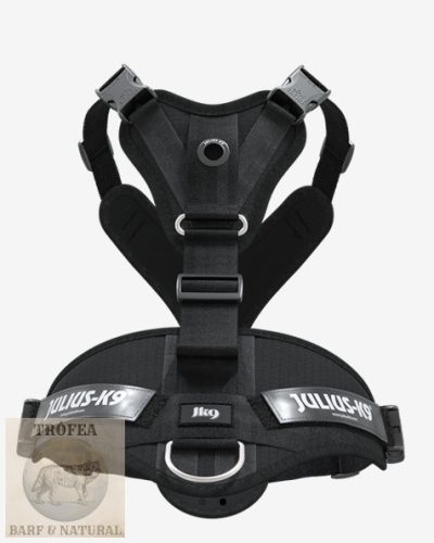 JK9® Mantrailing hám - fekete L-XL