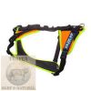JK9® Mantrailing hám - fekete XS Narancs-Neon