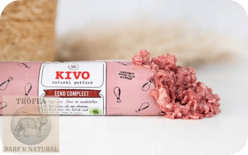 KIVO Kacsa komplett barf menü kutyáknak 500 g 