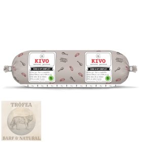 KIVO Marha & csirke komplett barf menü kutyáknak 500g