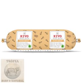 KIVO Pulyka komplett barf menü kutyáknak 500 g 