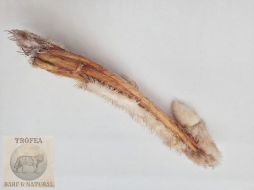 Szárított nyúlbőr szőrös 100g