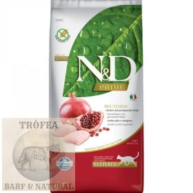   N&D Cat Prime csirke & gránátalma Adult ivartalanított 5kg