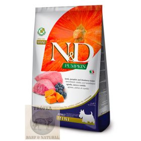  N&D Dog Grain Free bárány & áfonya sütőtökkel adult mini 7kg