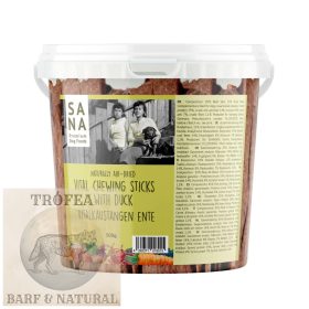 Fogtisztító stick marhahússal és kacsával 500g - SANA