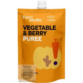   Food Studio zöldség- és bogyósgyümölcs-püré sütőtökkel és fekete ribizlivel kutyáknak 150ml