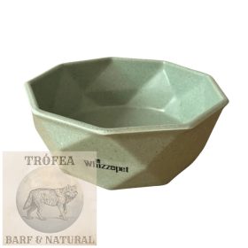 Whizzopet design bambusz kutyatál 450ml Zöld