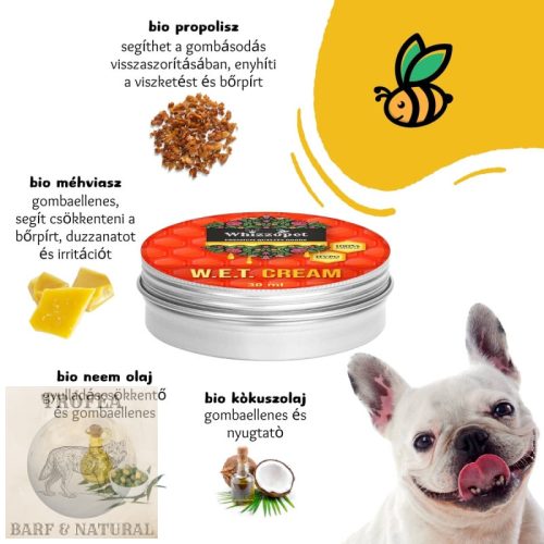 Whizzopet W.E.T. Cream kenőcs állatgyógyászati gyógyhatású készítmény 30ml