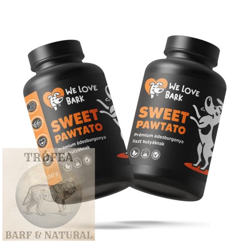 We Love Bark Sweet Pawtato prémium édesburgonya por 100g